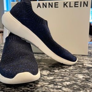 Slip-on Blue Sparkle Sneakers Bundle & Save 15%